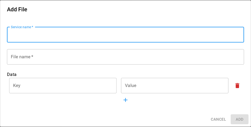 adding a file