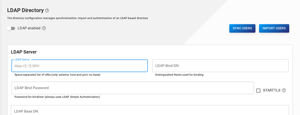 LDAP switch