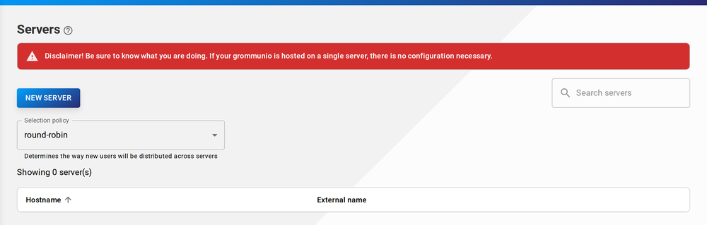 servers